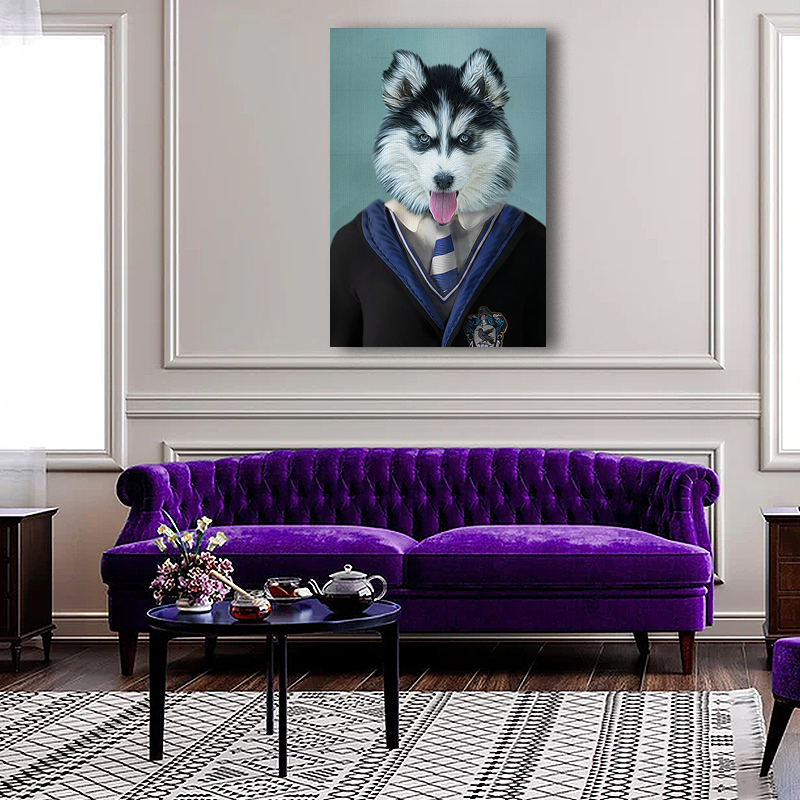 Harry Potter Raven Claw - Custom Pet Portrait